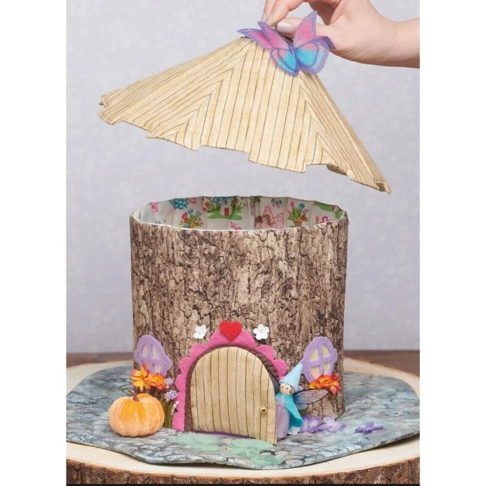 Simplicity PATTERN S9839 Fabric Critter Houses & Peg Doll Accessories New Uncut